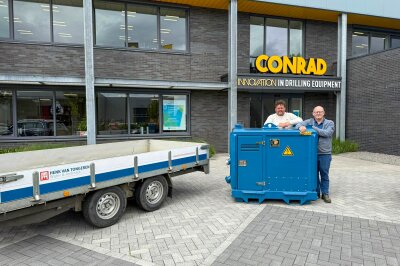 Van Tongeren expands with the electric CCP 50 flushing pump for well dewatering Conrad Stanen B.V.
