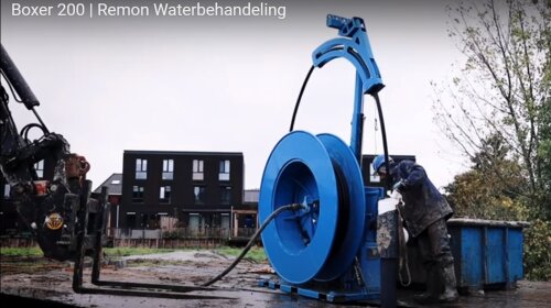 De Groutslang haspel HGSH 300