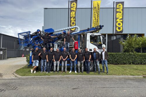 Rohe & Sohn GmbH invests in the Conrad Boxer 150 GT truck for geothermal energy
